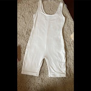 “The Cindy” ivory maternity jumpsuit!